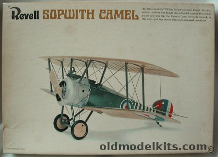 Revell 1/28 William Barker's Sopwith Camel, H291-225 plastic model kit
